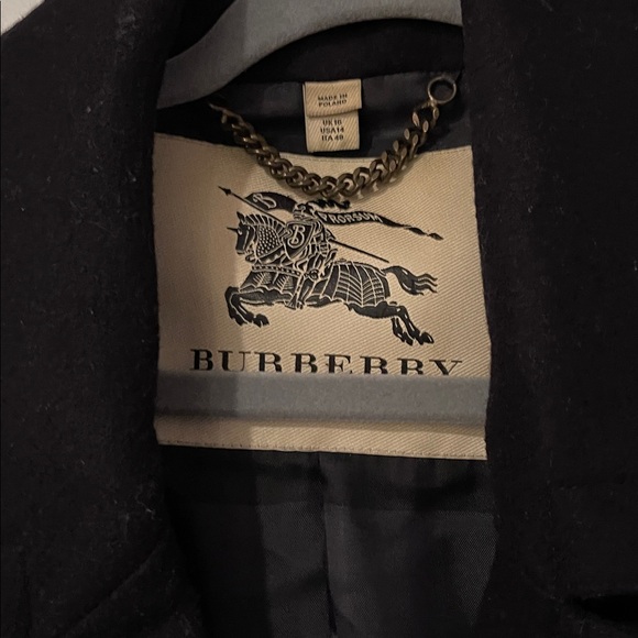 Burberry Black Double-Breasted Blazer size 14 slim fit used 5 times - Picture 3 of 14